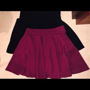 NWOT- 2 for $12 Flared Mini Skirts 🌹